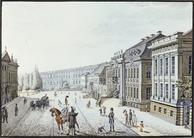 Veduta del Palazzo Reale, Berlino da F.A. Calau